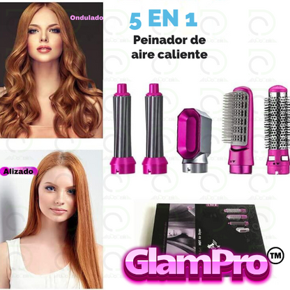 GlamPro™ Secador De Pelo 5en1 Multifunción