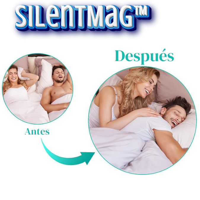 SilentMag™ Clip Nasal Anti Ronquidos Biomagnético