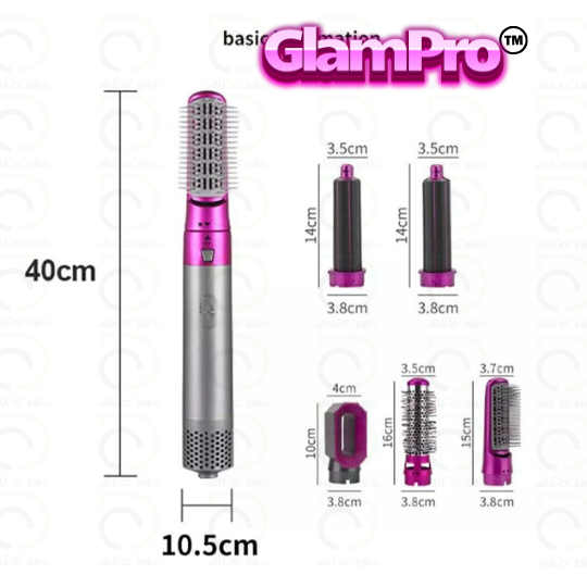 GlamPro™ Secador De Pelo 5en1 Multifunción