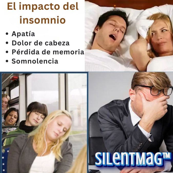 SilentMag™ Clip Nasal Anti Ronquidos Biomagnético