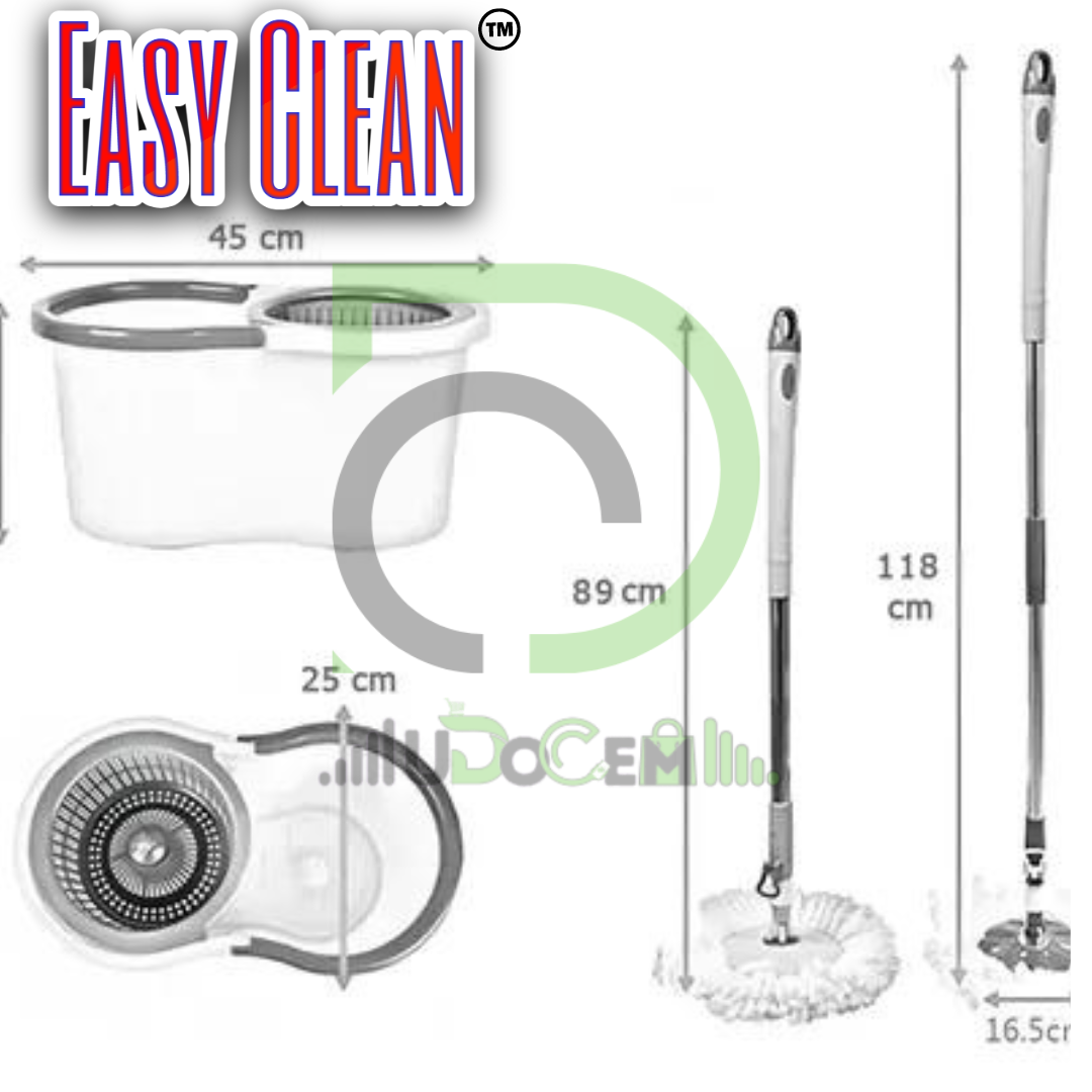 EasyClean™ Balde Mopa 360 con Centrifuga