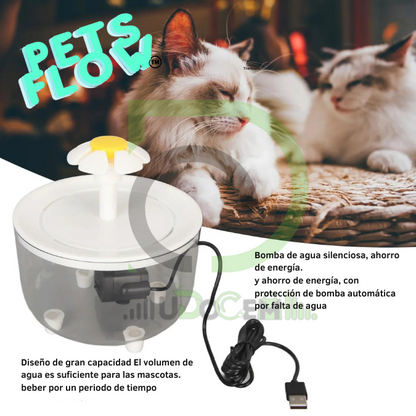 PetsFlow™ Fuente de Agua 1.6 L