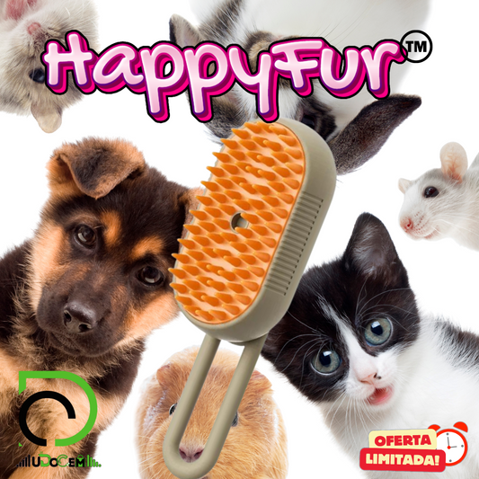 HappyFur™ Cepillo De Vapor Para Mascotas