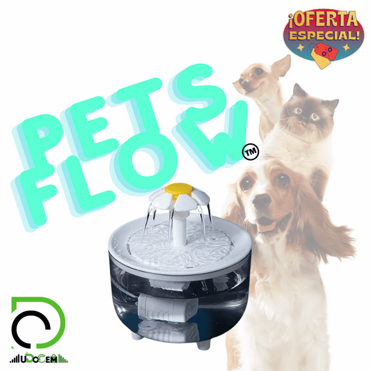 PetsFlow™ Fuente de Agua 1.6 L